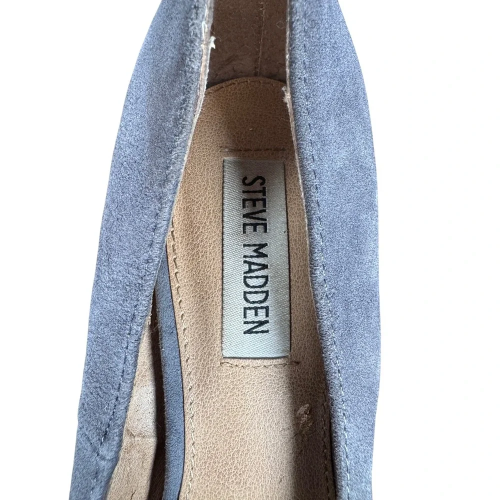 Steve Madden Bettty Platform Pumps Grey